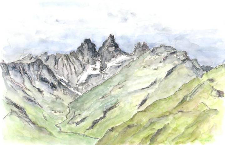 Les aiguilles d arve par Thierry 